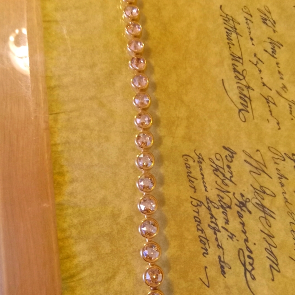 Touchstone crystal bracelet